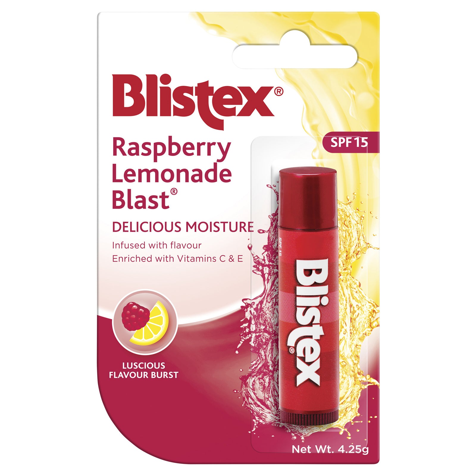 Blistex Raspberry Lemonade Blast Lip Balm - 4.25g