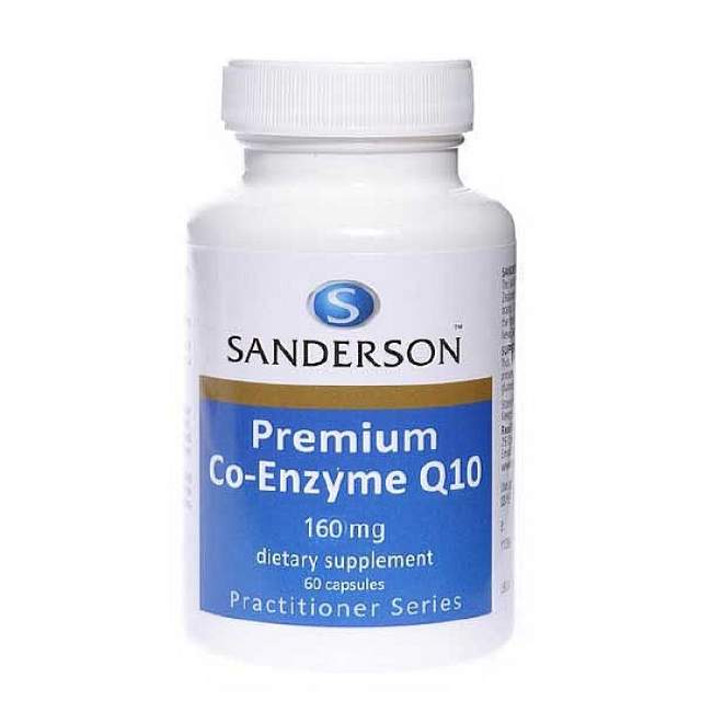 Sanderson Premium Co-Enzyme Q10 160mg -  caps