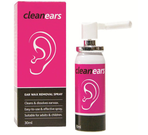 Cleanears ear wax removal spray - 30ml