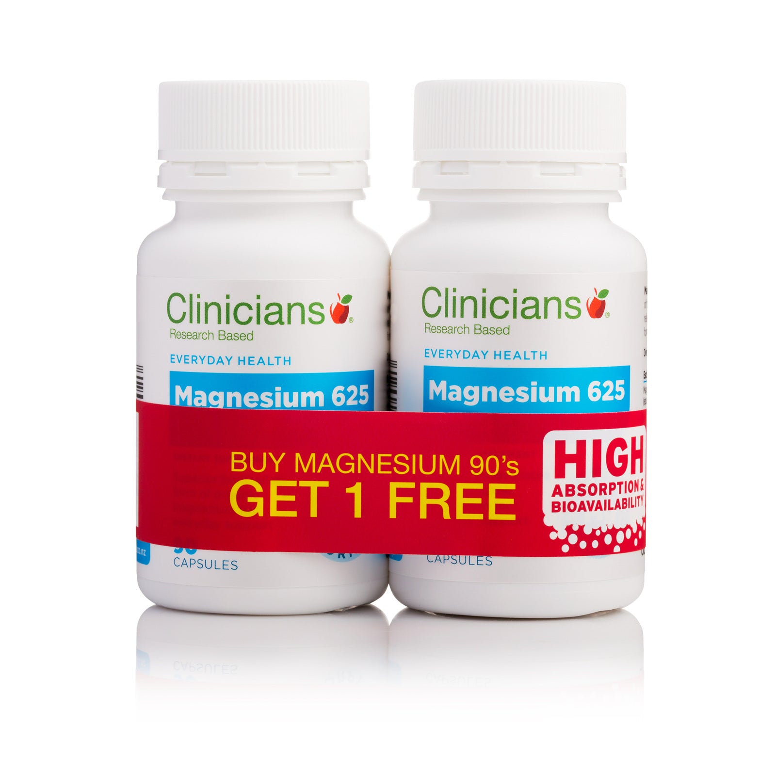 Clinicians Magnesium 90s (BOGOF) - 2pk