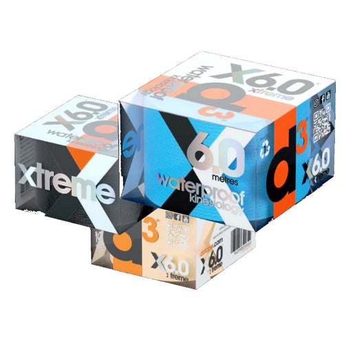 D3 Xtreme Waterproof Kinesiology Tape X6.0