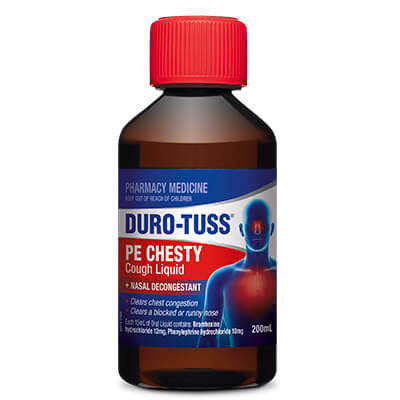 Duro-Tuss PE Chesty Cough Liquid Forte - 200ml