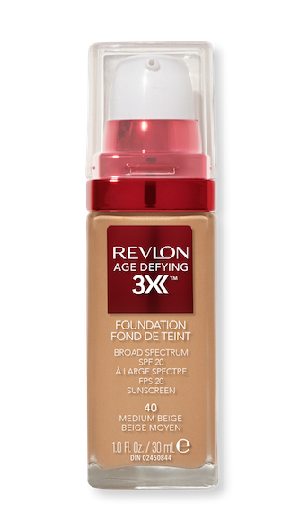 Revlon Age Defying 3X Fdn Medium Beige