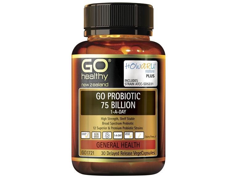 Go Healthy Go Probiotic 75 Billion - 30 Capsules