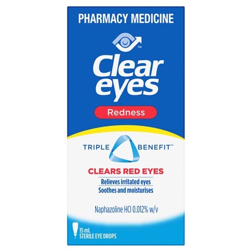 Clear Eyes Redness Relief - 15ml