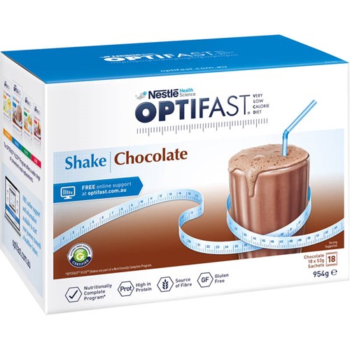 Optifast Vlcd Shake Chocolate 18s