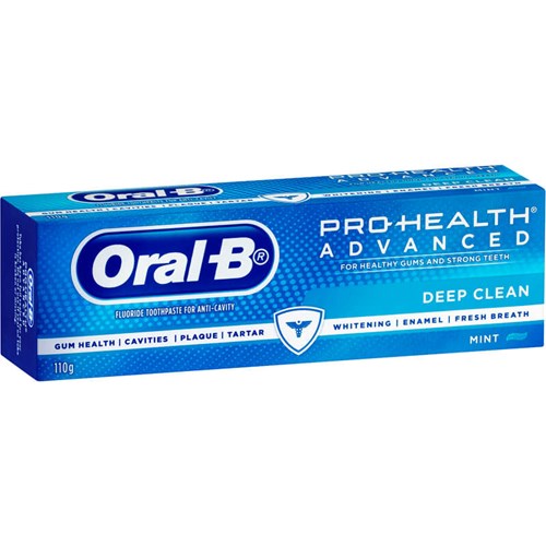Oral B Toothpaste Pro Health Advanced Deep Clean - 110g