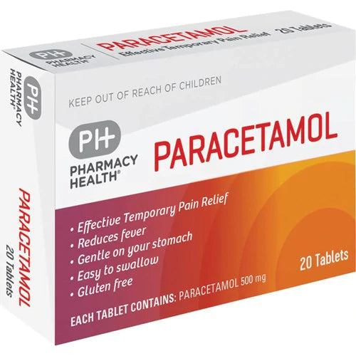 Pharmacy Health Paracetamol 500 mg - 20tabs