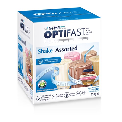 Optifast VLCD Optifast Assorted Shakes 10pk x 53g