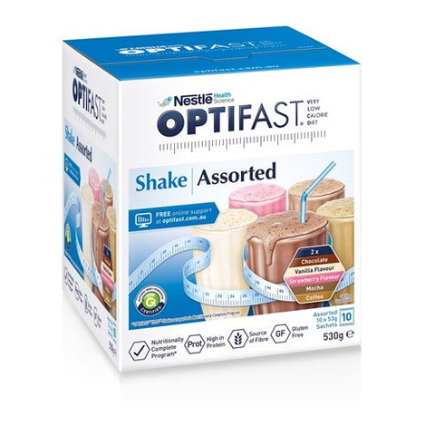 Optifast VLCD Optifast Assorted Shakes 10pk x 53g