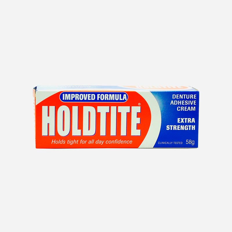 Holdtite Extra Strength Denture Adhesive Cream - 60g