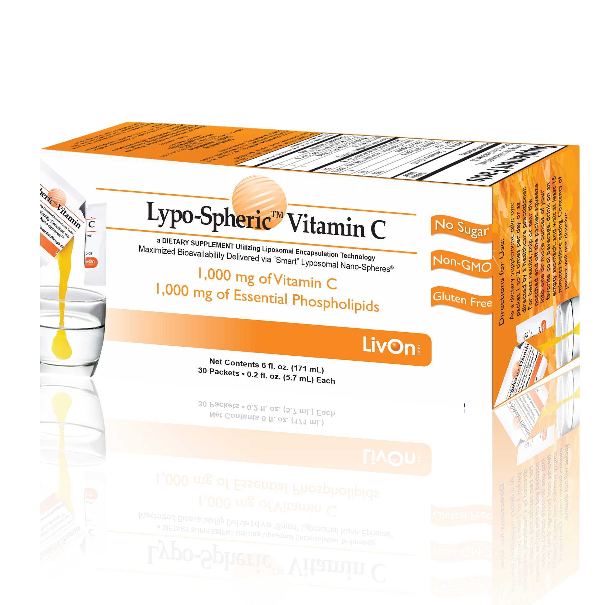 LivOn Lypo-Spheric Vitamin C 1000mg - 30s