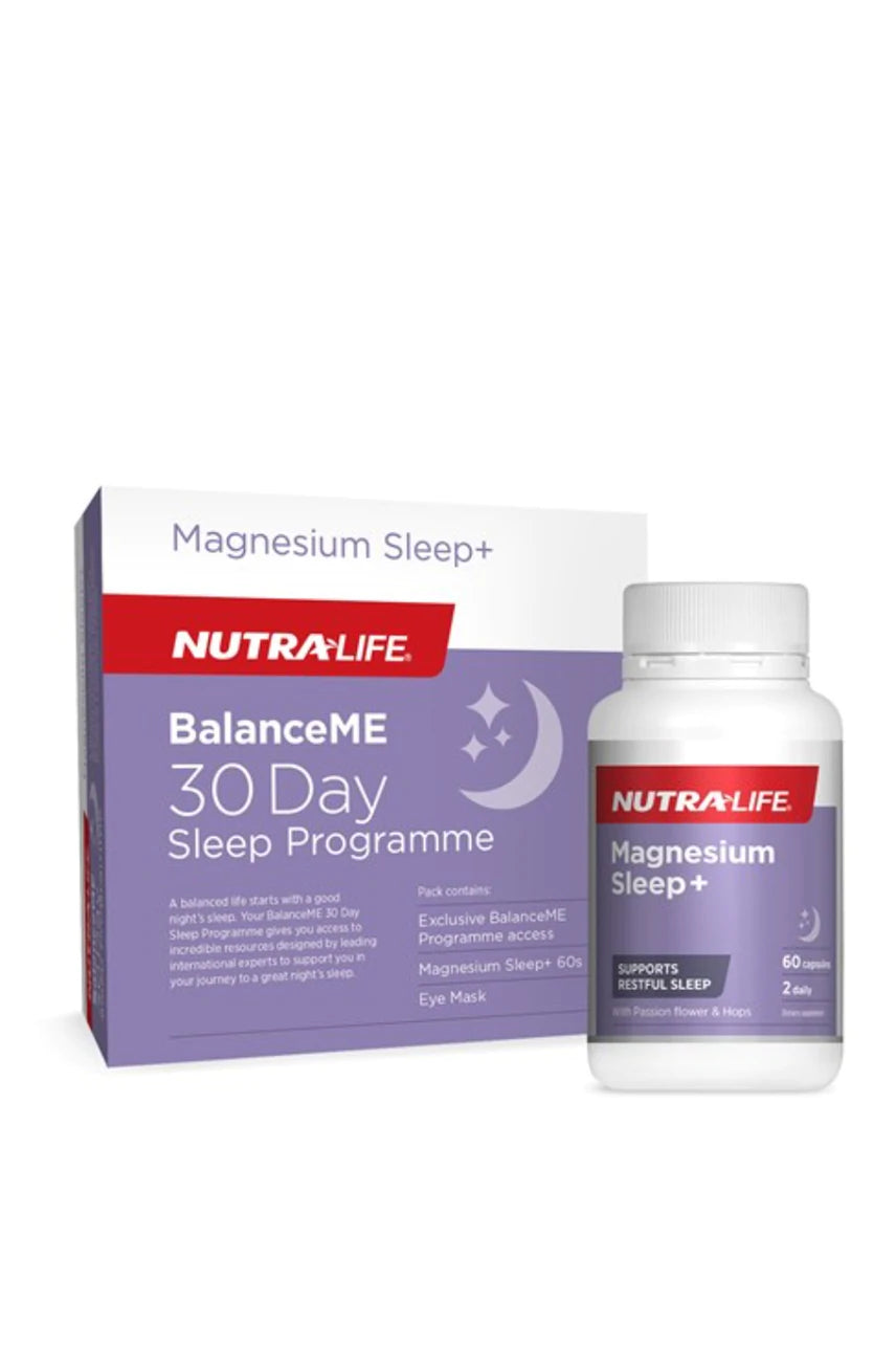 Nutralife BalanceME Magnesium 30 Day Sleep Programme - 60s