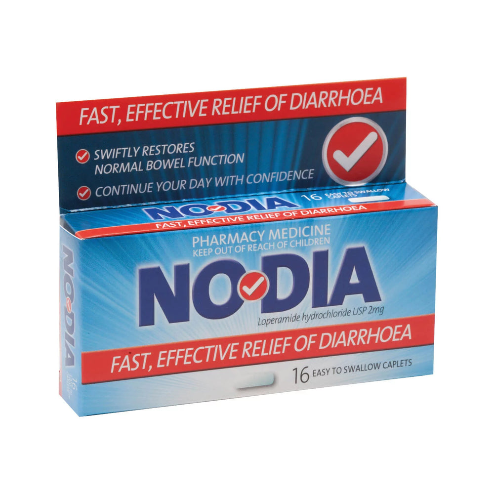 Nodia Loperamide Hydrochloride 2mg - 16caps