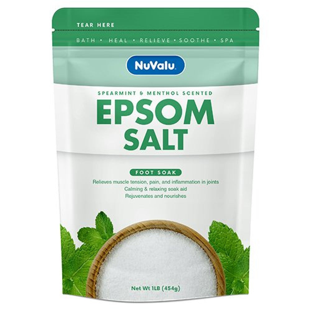 Nuvalu Epsom Salt Foot Soak - 454g