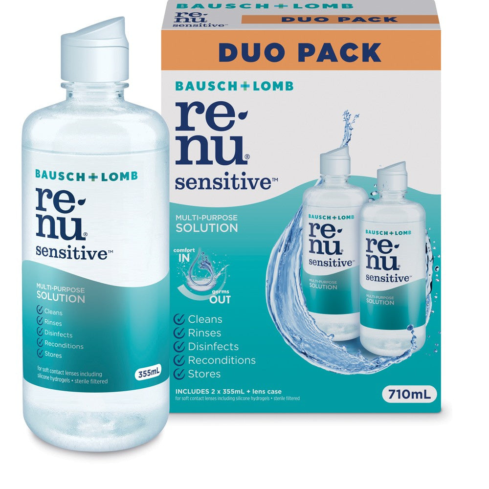 Renu Sensitive Multi-purpose Solution 355ml - 2s