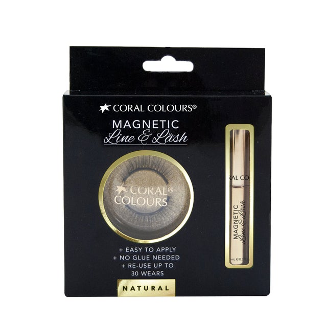 CORAL Magnetic Eyelashes-Natural