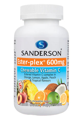 Sanderson Ester-Plex 5 Fruits 600mg 220tab