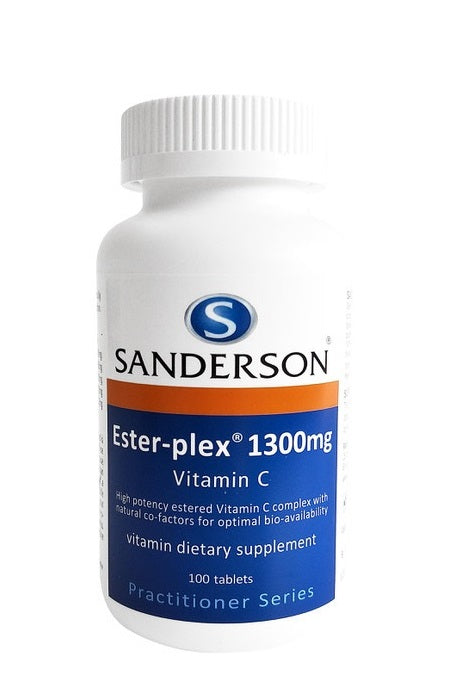 Sanderson Ester-plex 1300mg Vitamin C - 100tabs