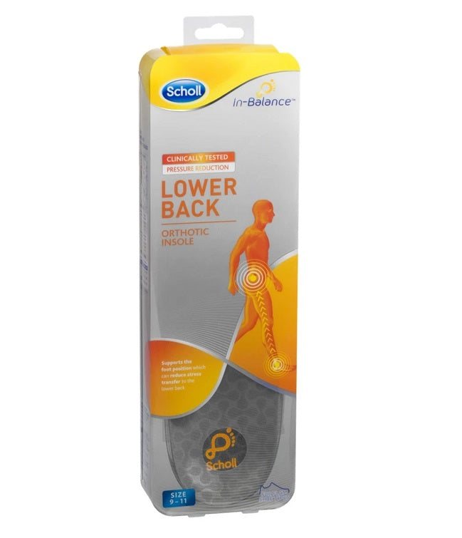 Scholl In-Balance Lower Back Orthotic Insole - L