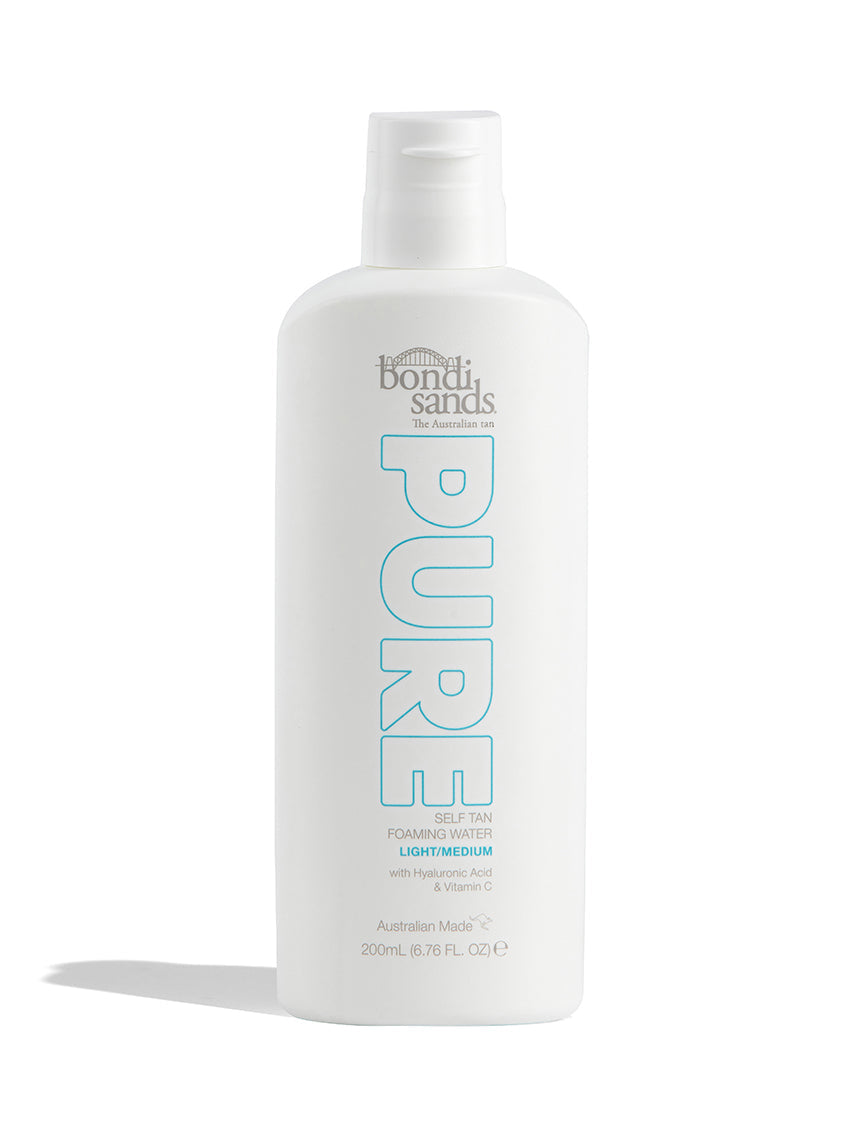 Bondi Sands Pure Self Tan Foaming Water Light/Medium - 200ml