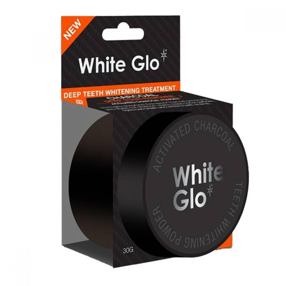 White Glo Activated Charcoal Teeth Whitening Powder - 30g